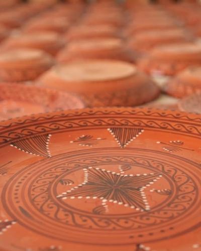 Hand-Painted Medina Decorative Plate
