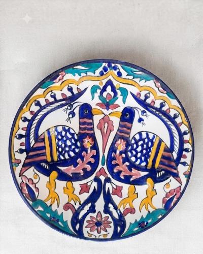Hand-Painted Medina Decorative Plate