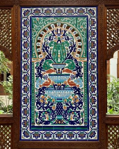 Traditional Handcrafted Ceramic Tile Wall Panel