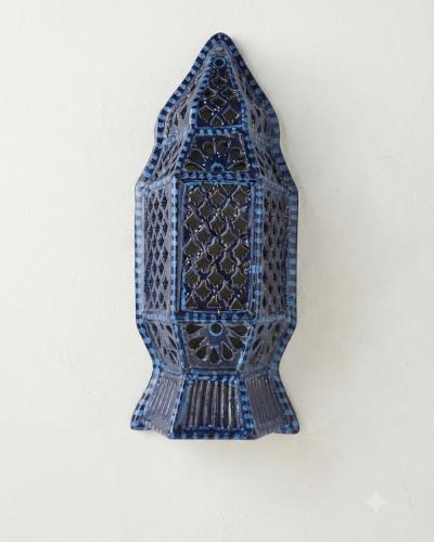 Artisan Ceramic Wall Sconce