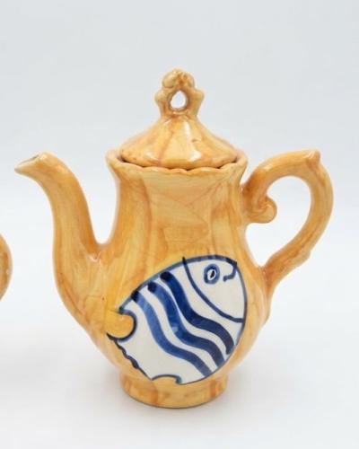 Handcrafted Ceramic Fish Teapot