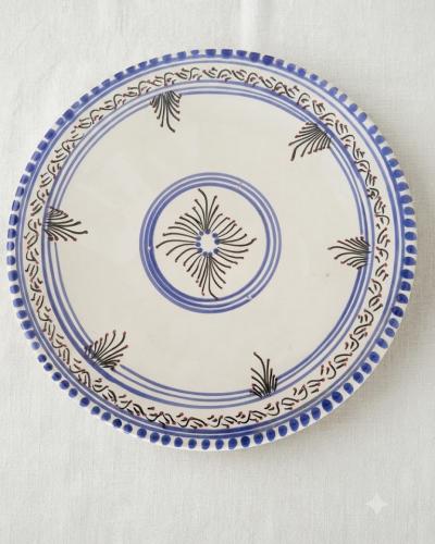 Hand-Painted Medina Decorative Plate