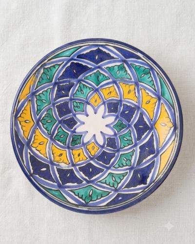 Hand-Painted Medina Decorative Plate