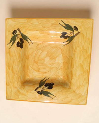 Hand-Painted Nabeul Tunisian Ceramic Wall Plate