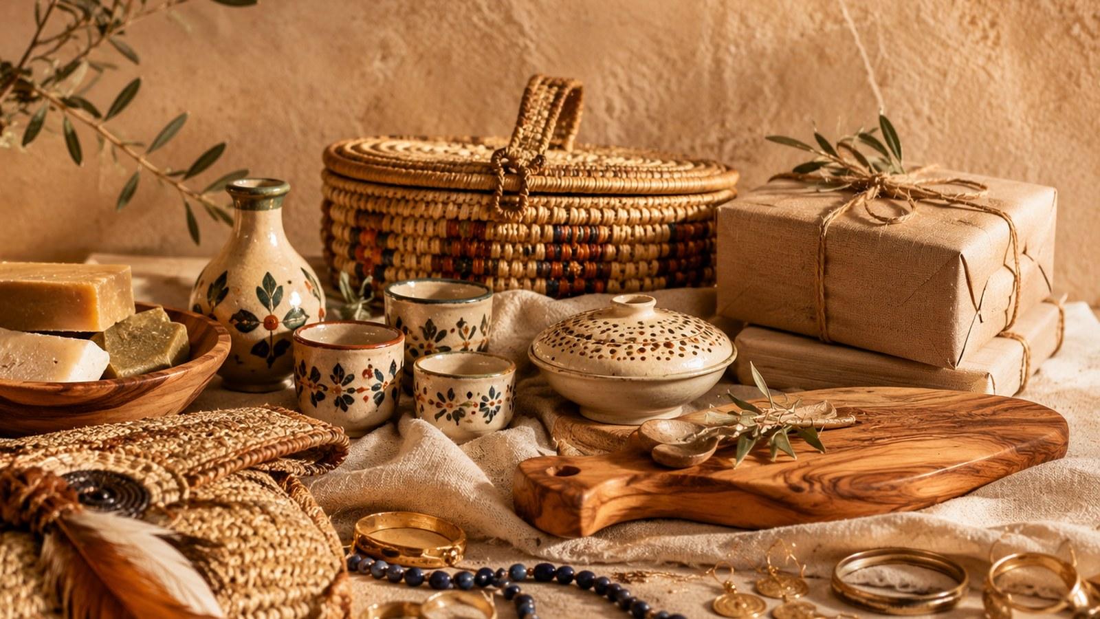 Authentic Tunisian craft decor
