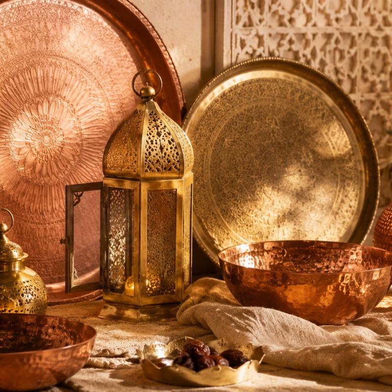 Copper and Brass Decor: Warm Metal for Authentic Interiors