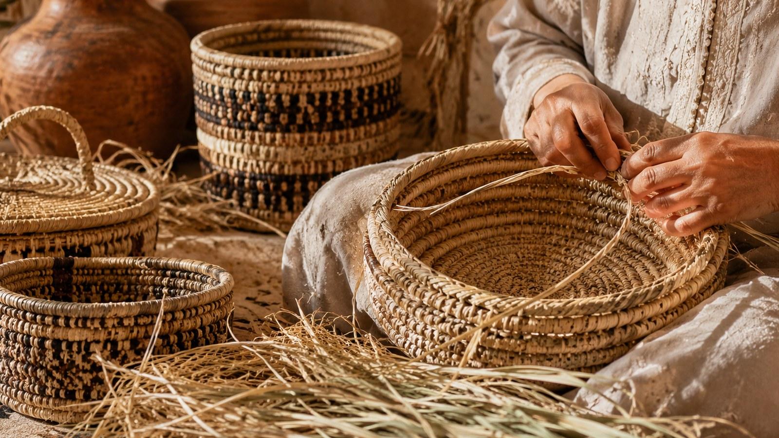 Ambiance artisanale tunisienne