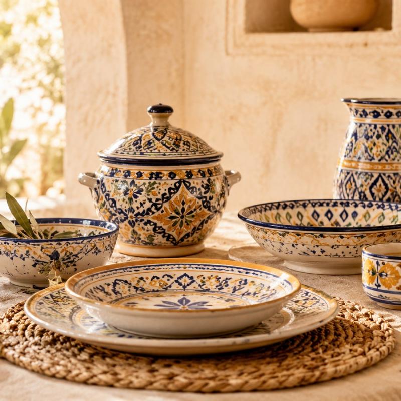 Nabeul Ceramics: Color, Geometry and Everyday Beauty