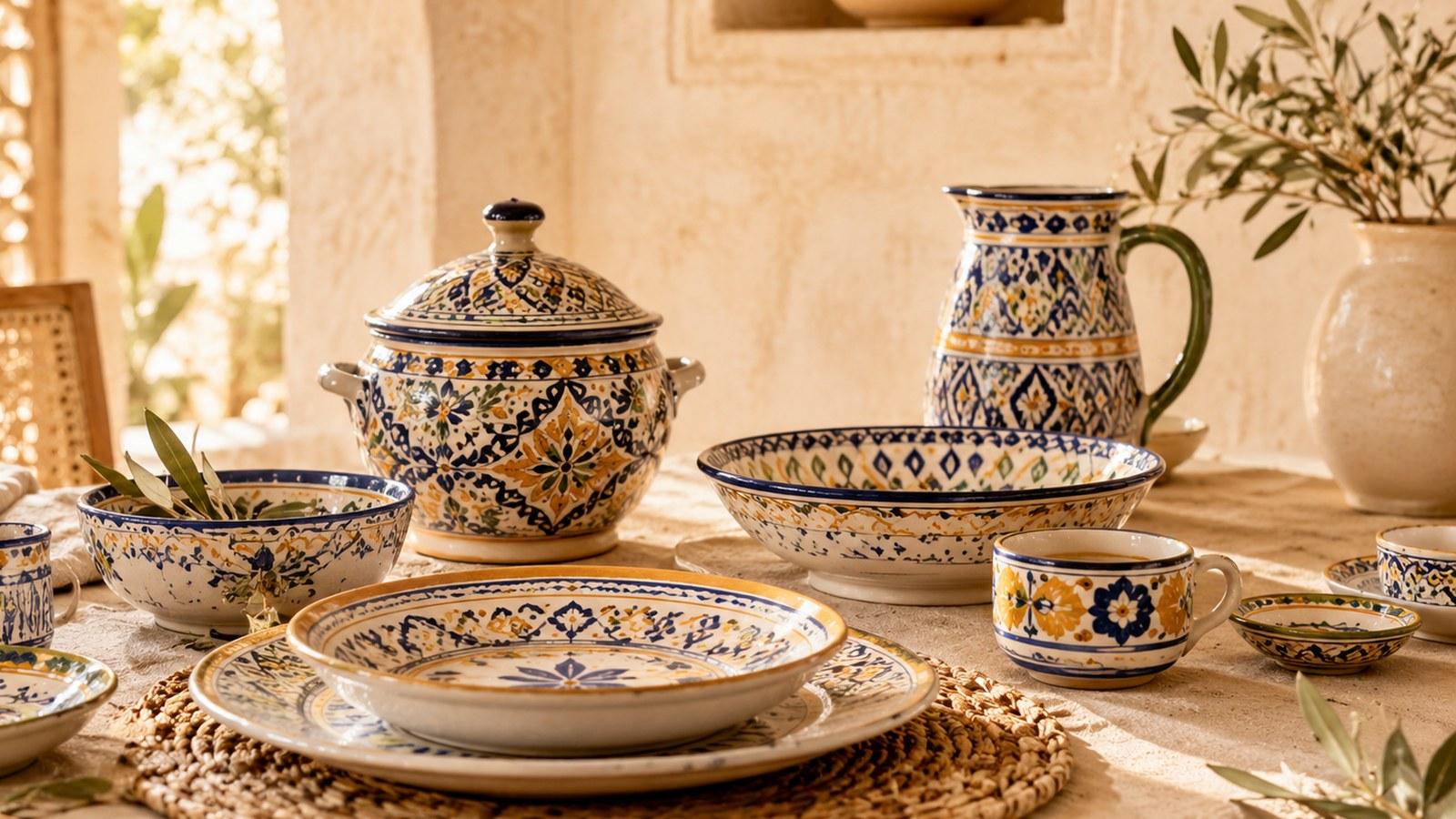 Authentic Tunisian craft decor
