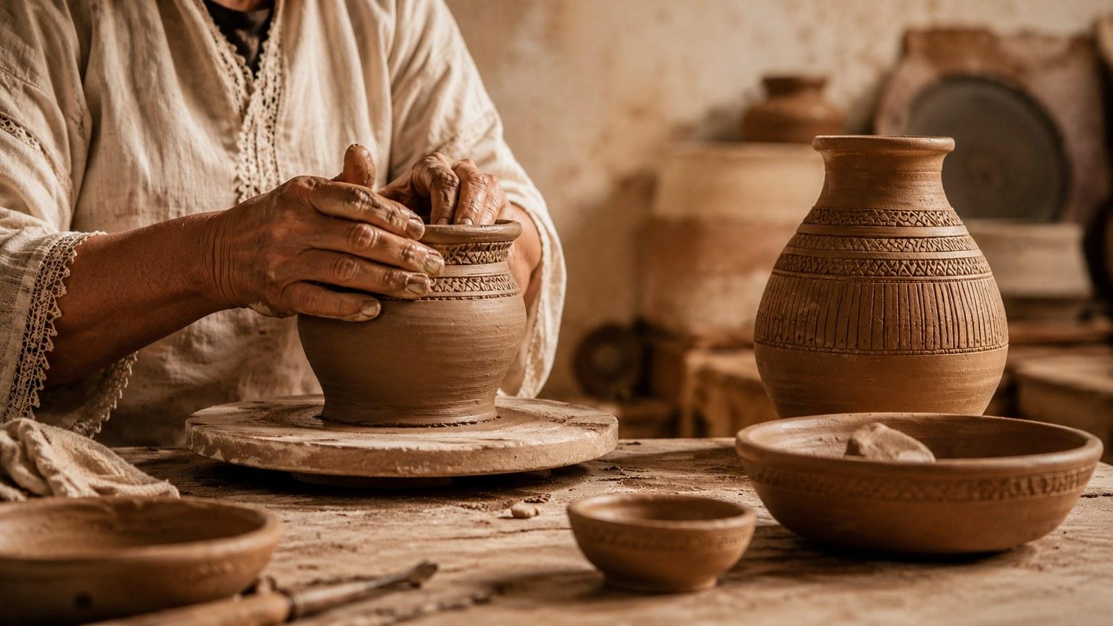 Tunisian handmade piece