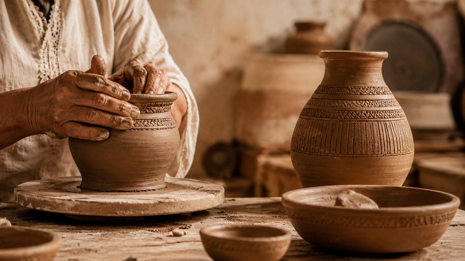 Authentic Tunisian craft decor