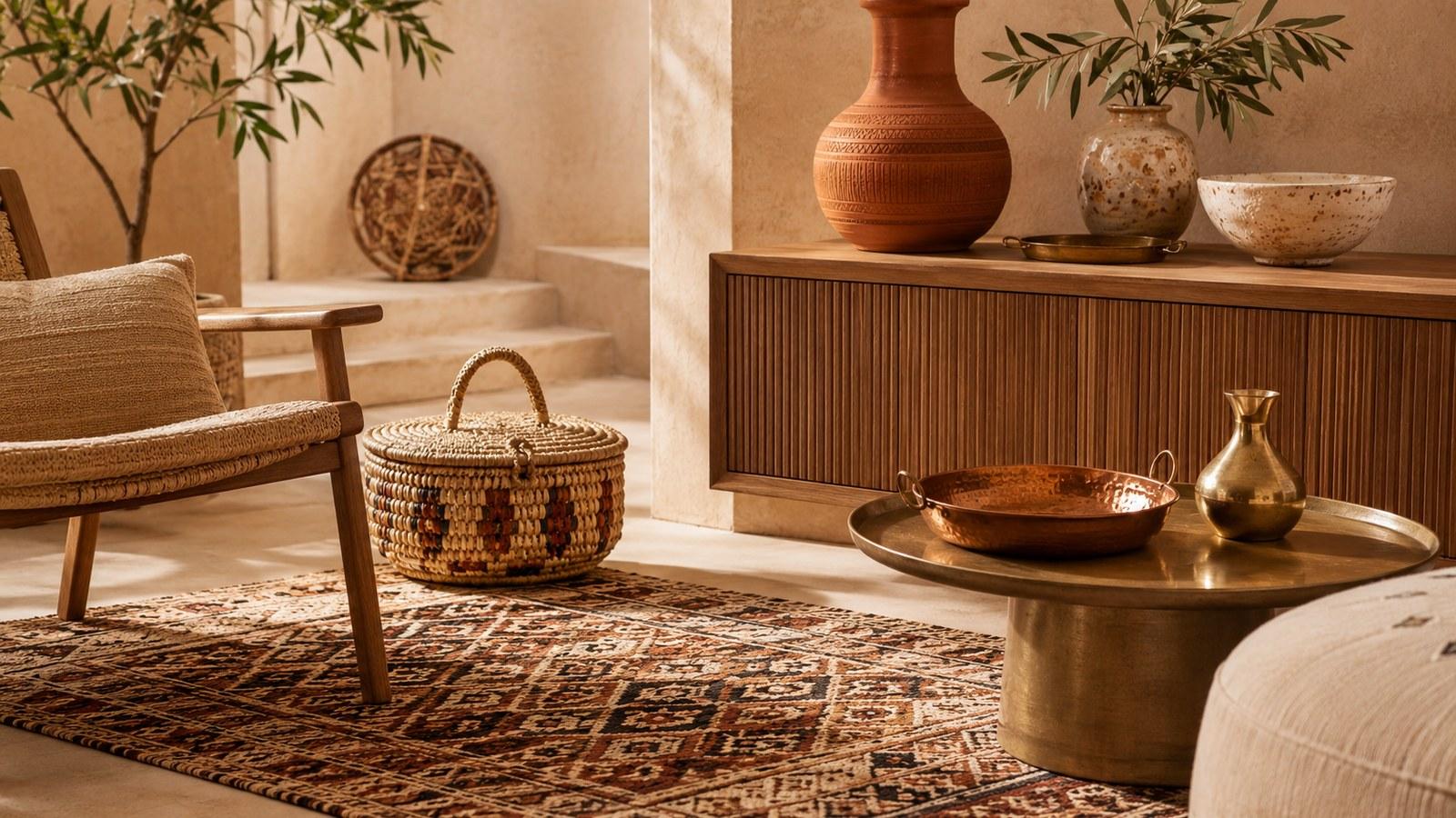 Tunisian handmade piece