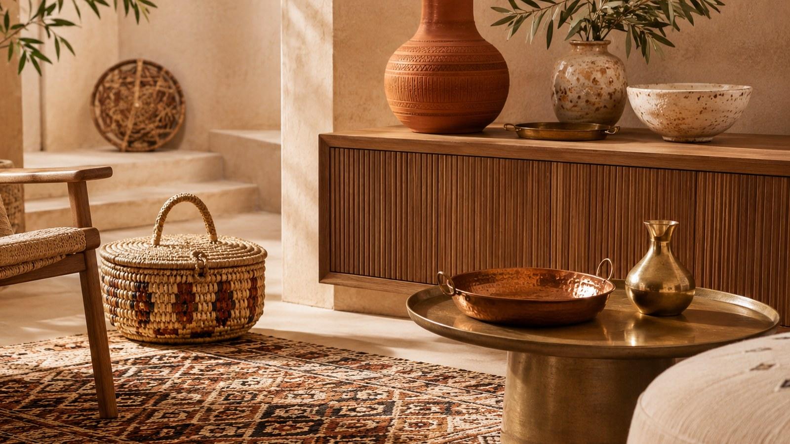 Authentic Tunisian craft decor