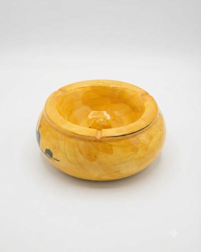 Handcrafted Sculpted Terracotta Ashtray