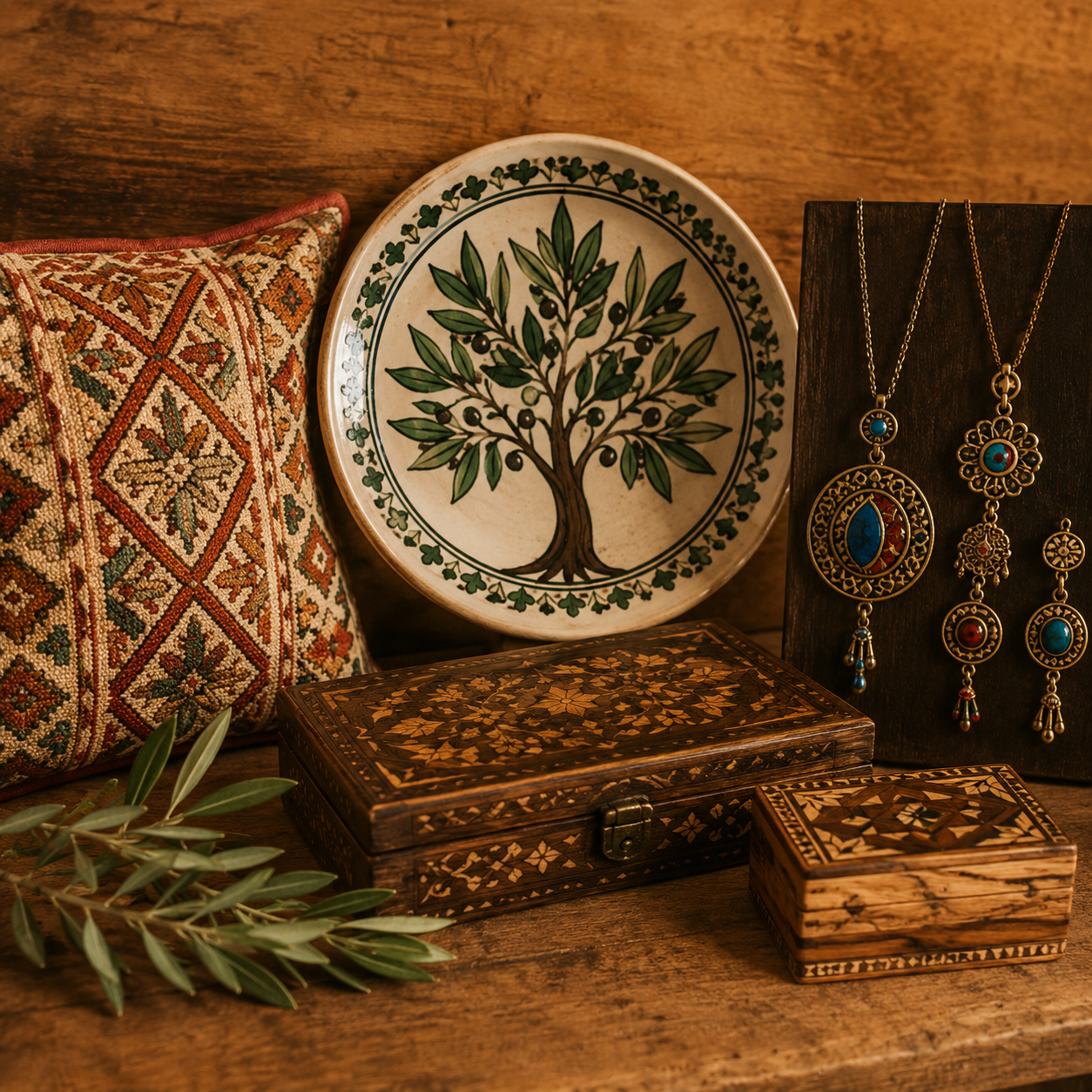 Textile, Bois & Bijoux