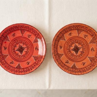 Hand-Painted Medina Decorative Plate