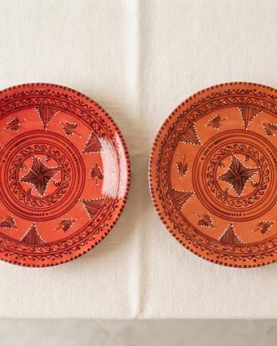 Hand-Painted Medina Decorative Plate