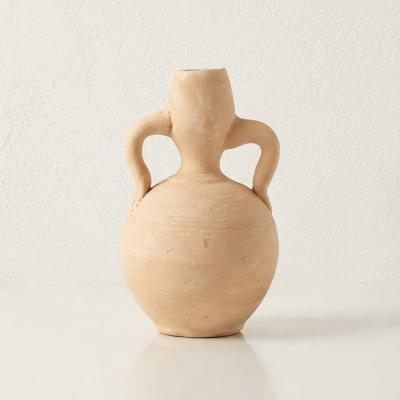 Handcrafted Terracotta Miniature Amphora Vase