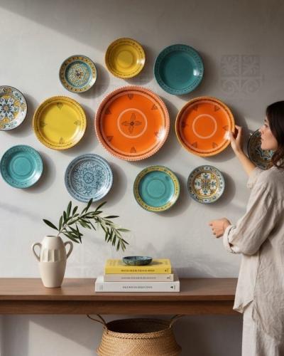 Assiette Déco Murale