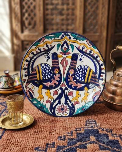 Hand-Painted Medina Decorative Plate