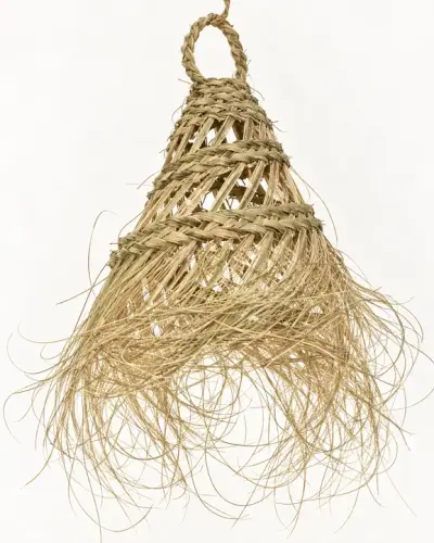 Handwoven Halfa Pendant Light