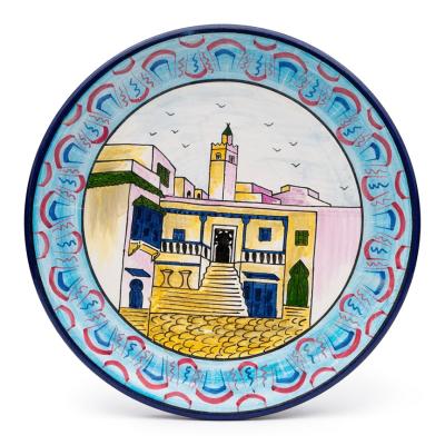 Hand-Painted Medina Decorative Plate