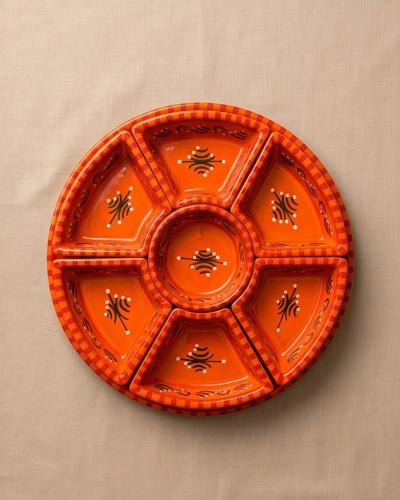 Pack Assiette en Céramique 8 Pièces Grand Modèle