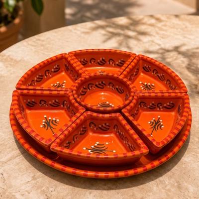 Pack Assiette en Céramique 8 Pièces Grand Modèle
