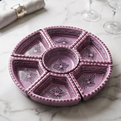 Pack Assiette en Céramique 8 Pièces Grand Modèle