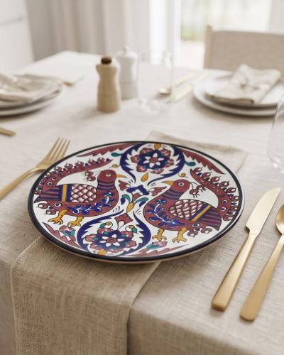 Assiette murale décorative en céramique de Nabeul